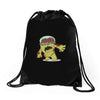 zombie monster2 Drawstring Bags