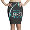 bends over Pencil Skirts