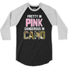 pretty in pink dangerous in camo 3/4 Sleeve Shirt