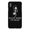 in cat years i'm dead iPhoneX