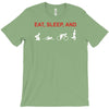 eat, sleep &amp; train triathlon sports, gym, athletic T-Shirt