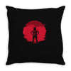 red planet Throw Pillow