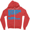 my friend thinks he's smart Zipper Hoodie