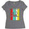 yoga cat Women's Triblend Scoop T-shirt