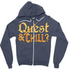 quest &amp; chill Zipper Hoodie