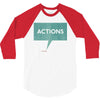 louder than words 3/4 Sleeve Shirt