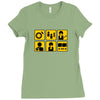 people on the bus Ladies Fitted T-Shirt