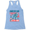 american football Racerback Tank