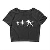 alien arith metic Crop Top