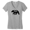 papa Women's V-Neck T-Shirt