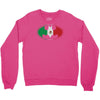 bat man mexican flag mexico logo Crewneck Sweatshirt