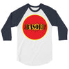 red fire 3/4 Sleeve Shirt