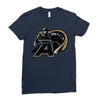 army secondary Ladies Fitted T-Shirt