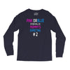 pink or blue mommy is expecting number 2 new Long Sleeve Shirts