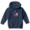 yoga and wine Youth Hoodie