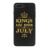 kings are born in july iPhone 7 Plus Case