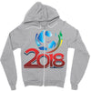 world cup 2018 Zipper Hoodie