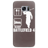 eat sleep battlefield 4, funny Samsung Galaxy S7 Edge