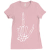 skeleton hand Ladies Fitted T-Shirt