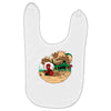 an amazing sand castle Baby Bibs