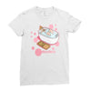 clean eating Ladies Fitted T-Shirt