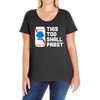 this too shall pabst Ladies Curvy T-Shirt