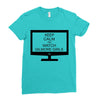 keep calm and watch gilmore girls Ladies Fitted T-Shirt