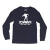 zombies only want a hug bad taste haloween zombie pop culture gift Long Sleeve Shirts