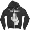 read between the lines Zipper Hoodie