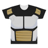 Saiyan Armor DBZ Vegeta All Over Men's T-shirt