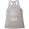 shoes bags natural hair Racerback Tank