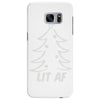 lit af christmas tree Samsung Galaxy S7 Edge
