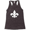 fleur de lis sticker vinyl Racerback Tank