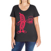 artisan pickle 3 Ladies Curvy T-Shirt