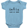 plants are friends Baby Onesie