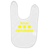 bevar christiania flag logo Baby Bibs