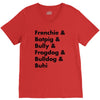 frenchies united V-Neck Tee