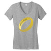 made in mordor Women's V-Neck T-Shirt