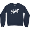 okami tribute wolf ladies Crewneck Sweatshirt