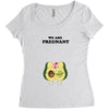 We Are Pregnant Women's Triblend Scoop T-shirt