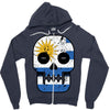 uruguay till i die Zipper Hoodie