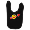 the spaceman logo Baby Bibs