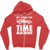 my other car is a time machine Zipper Hoodie