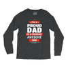 proud dad son Long Sleeve Shirts