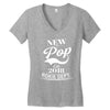New Pop 2018 Rokie Dept. Women's V-Neck T-Shirt