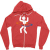 portal hula hooping with portals Zipper Hoodie