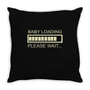 baby loading Throw Pillow