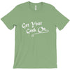 get your geek on white type tee T-Shirt