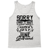 This Guy Is Taken By A Super Sexy June Girlfriend Tank Top