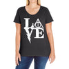 harry love Ladies Curvy T-Shirt